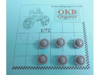 Idler Wheel For Tiger I, Late (6 Per Set) - zdjęcie 1