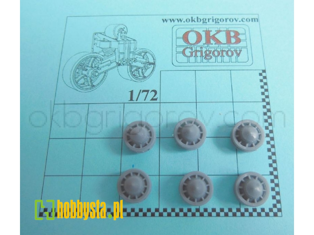 Idler Wheel For Tiger I, Late (6 Per Set) - zdjęcie 1 Idler Wheel For Tiger I, Late (6 Per Set) - zdjęcie 1