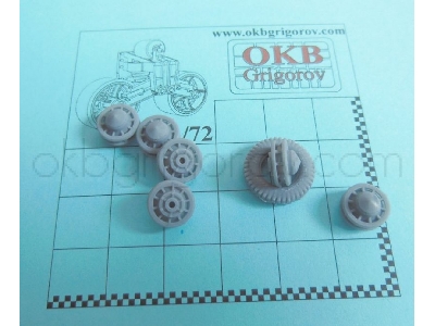Idler Wheel For Tiger I, Late (6 Per Set) - zdjęcie 3