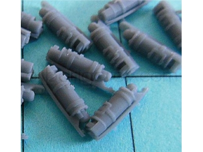 German Fire Extinguishers, Wwii Early (20 Per Set) - zdjęcie 2