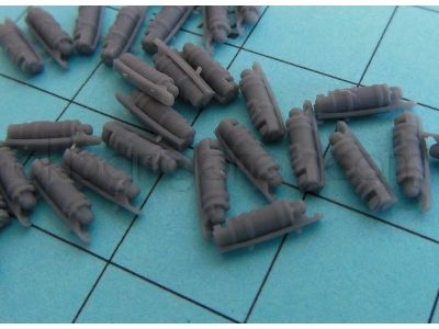German Fire Extinguishers, Wwii Early (20 Per Set) - zdjęcie 3