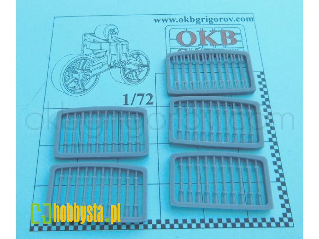 Additional Grousers For M4 Sherman Family, Type 1 (50 Per Set) - zdjęcie 1 Additional Grousers For M4 Sherman Family, Type 1 (50 Per Set) - zdjęcie 1