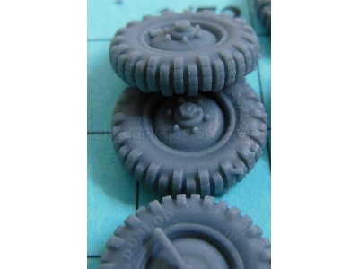 Wheels For Mercedes G4, Dunlop Special, Late Rims - zdjęcie 2