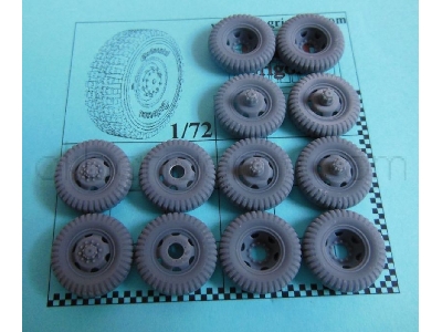 Wheels For Diamond T 4-ton 6x6 Truck, Ms - zdjęcie 1