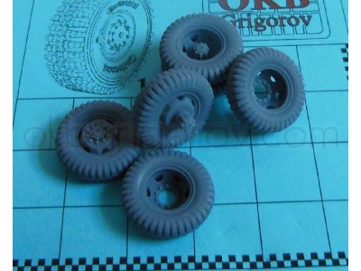 Wheels For Diamond T 4-ton 6x6 Truck, Ms - zdjęcie 6