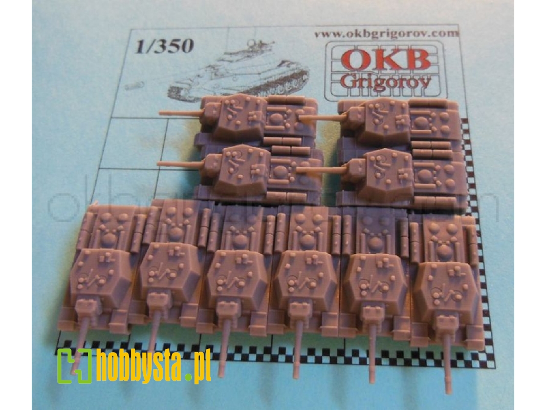 Soviet Self Propelled Gun Su-152 (10 Per Set) - zdjęcie 1 Soviet Self Propelled Gun Su-152 (10 Per Set) - zdjęcie 1