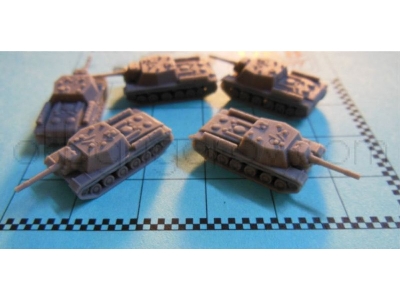 Soviet Self Propelled Gun Su-152 (10 Per Set) - zdjęcie 2