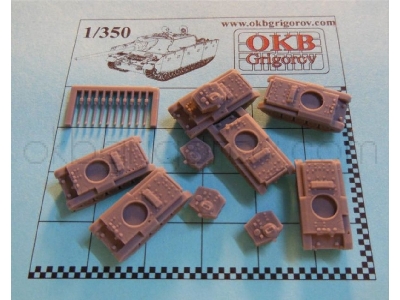 British Medium Tank Cromwell, Hull Type C (10 Per Set) - zdjęcie 2