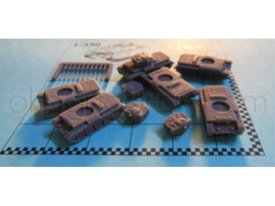 British Medium Tank Cromwell, Hull Type C (10 Per Set) - zdjęcie 3