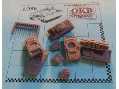 British Medium Tank Cromwell, Hull Type C (10 Per Set) - zdjęcie 4