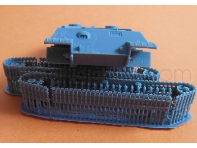 French Medium Tank Amx M4 Mle. 45 With Coil Springs Suspension - zdjęcie 7