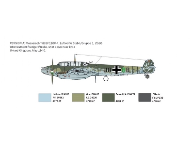Messerschmitt Bf 110 C Zerstorer - zdjęcie 4