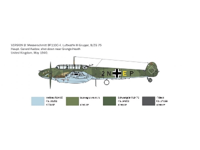Messerschmitt Bf 110 C Zerstorer - zdjęcie 5