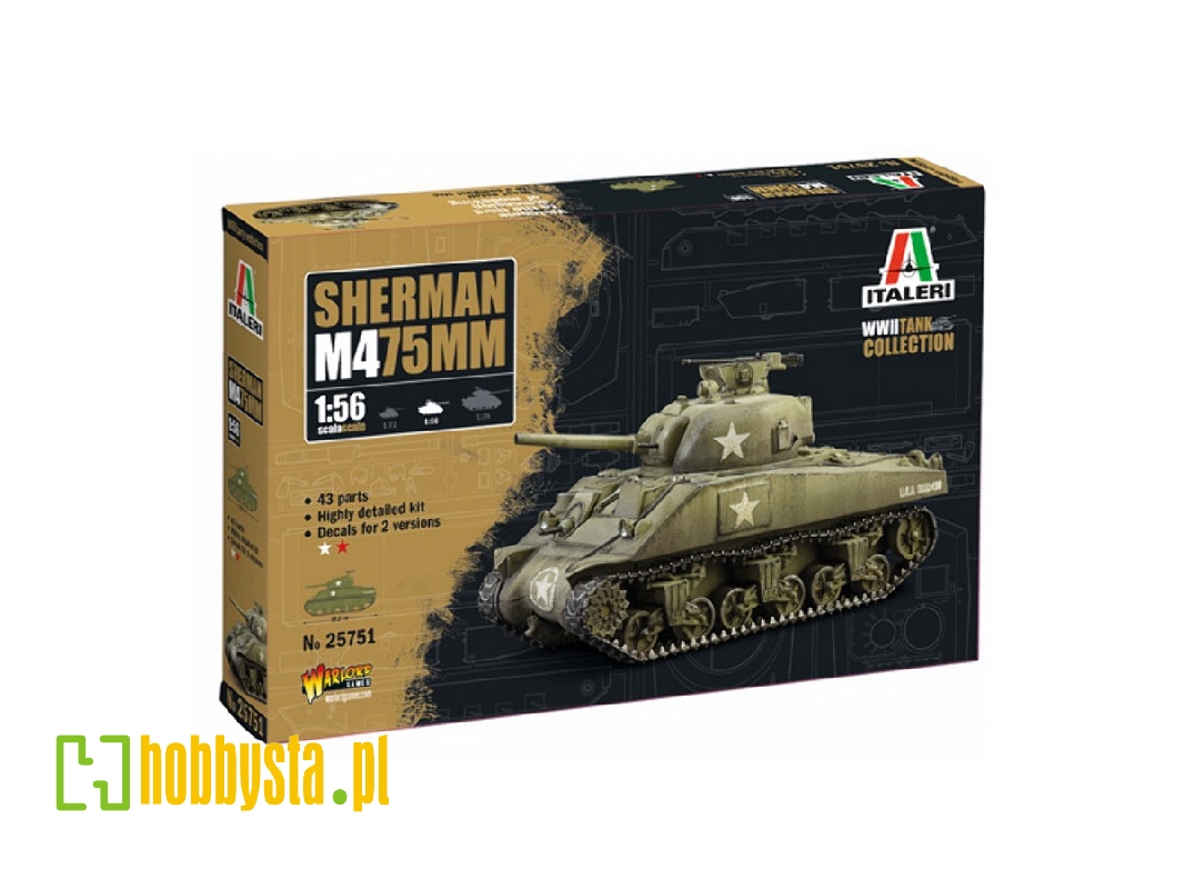 Sherman M4 75mm - zdjęcie 1 Sherman M4 75mm - zdjęcie 1
