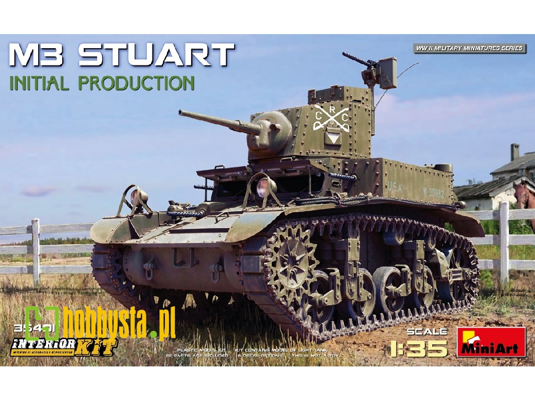 M3 Stuart Initial Production - zdjęcie 1 M3 Stuart Initial Production - zdjęcie 1
