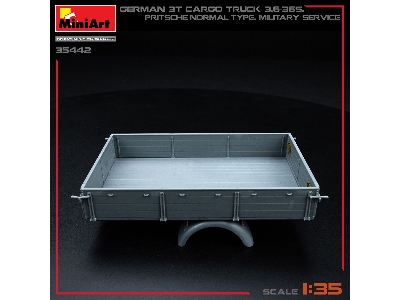 German 3t Cargo Truck 3,6-36s. Pritsche-normal-type. Military Service - zdjęcie 33