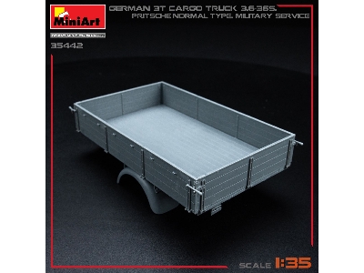 German 3t Cargo Truck 3,6-36s. Pritsche-normal-type. Military Service - zdjęcie 34