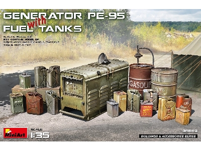 Generator Pe-95 With Fuel Tanks - zdjęcie 1