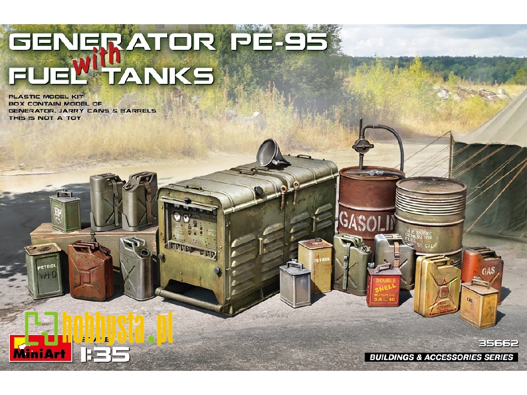 Generator Pe-95 With Fuel Tanks - zdjęcie 1