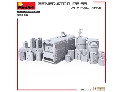 Generator Pe-95 With Fuel Tanks - zdjęcie 5