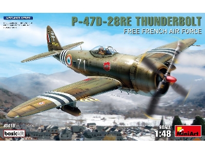P-47d-28re Thunderbolt. Free French Air Force - zdjęcie 1