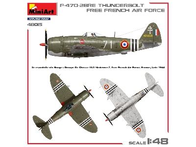 P-47d-28re Thunderbolt. Free French Air Force - zdjęcie 4