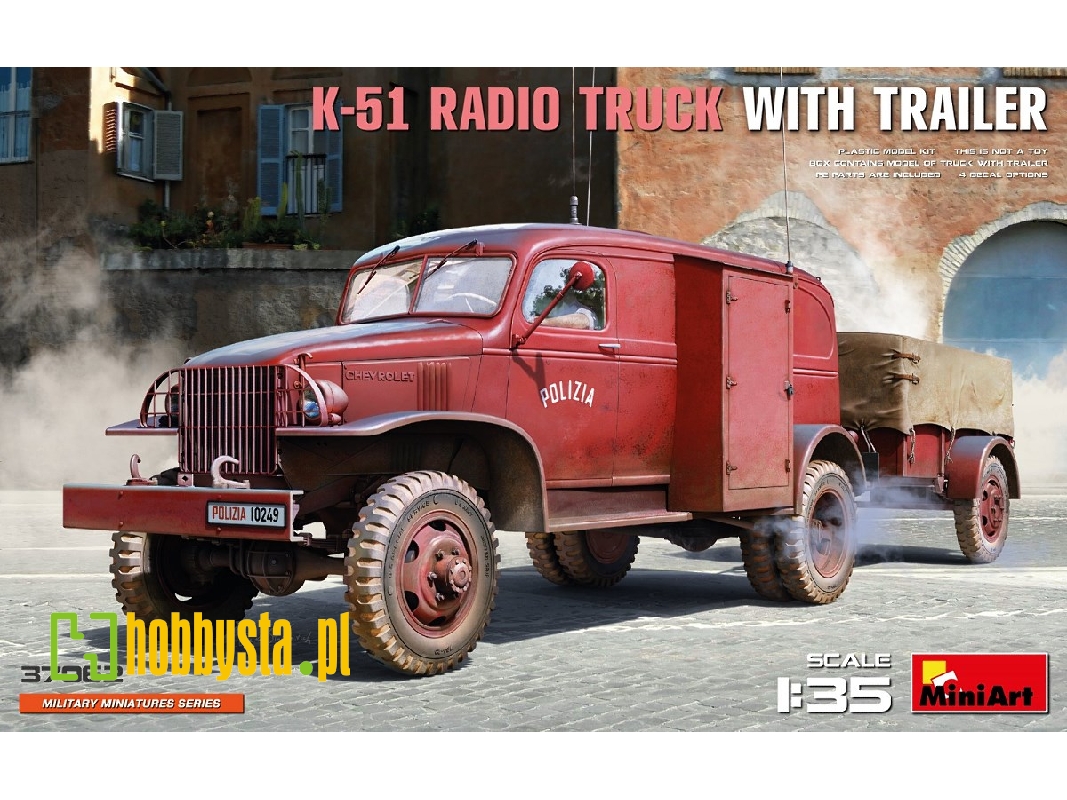 K-51 Radio Truck With Trailer - zdjęcie 1 K-51 Radio Truck With Trailer - zdjęcie 1