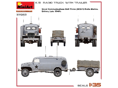 K-51 Radio Truck With Trailer - zdjęcie 3