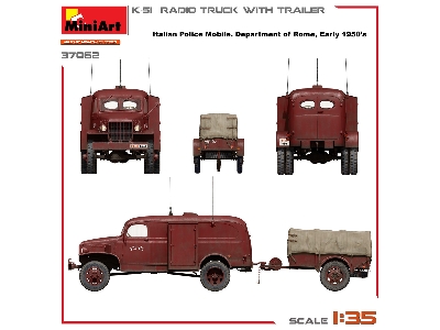 K-51 Radio Truck With Trailer - zdjęcie 4