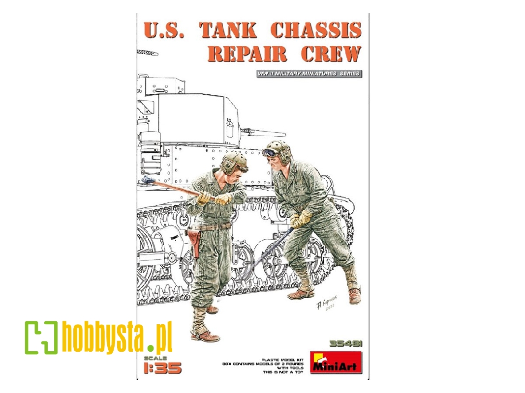 U.S. Tank Chassis Repair Crew - zdjęcie 1 U.S. Tank Chassis Repair Crew - zdjęcie 1