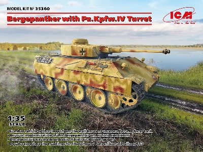 Bergepanther With Pz.Kpfw.Iv Turret - zdjęcie 1