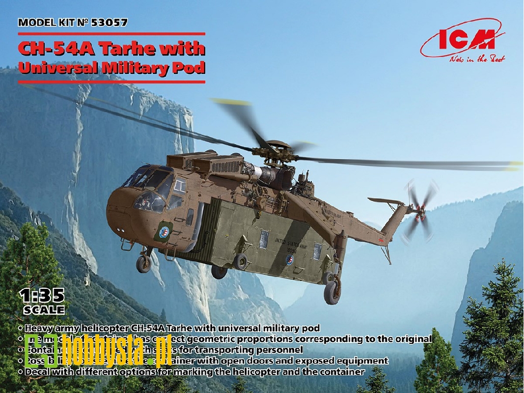 Ch-54a Tarhe With Universal Military Pod - zdjęcie 1 Ch-54a Tarhe With Universal Military Pod - zdjęcie 1