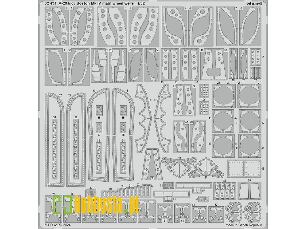 A-20J/ K / Boston Mk. IV main wheel well 1/32 - HONG KONG MODELS - zdjęcie 1 A-20J/ K / Boston Mk. IV main wheel well 1/32 - HONG KONG MODELS - zdjęcie 1