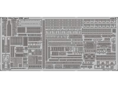  Prinz Eugen 1/350 - Trumpeter - blaszki - zdjęcie 1