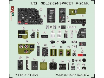 A-20J/ K SPACE 1/32 - HONG KONG MODELS - zdjęcie 2