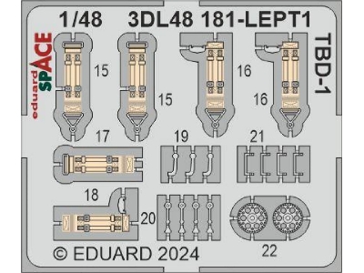 TBD-1 SPACE 1/48 - HOBBY BOSS - zdjęcie 1