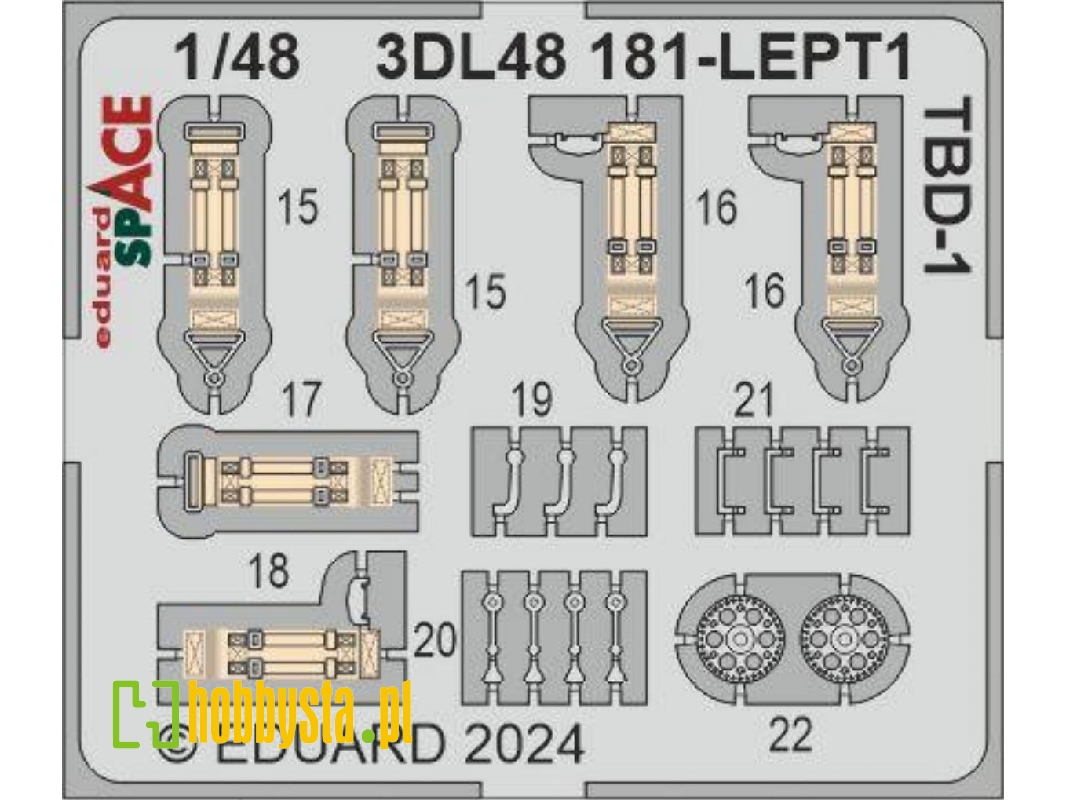 TBD-1 SPACE 1/48 - HOBBY BOSS - zdjęcie 1