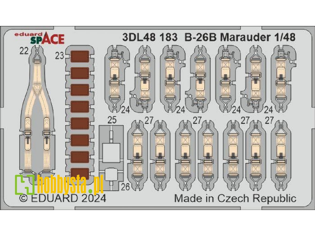 B-26B Marauder SPACE 1/48 - ICM - zdjęcie 1 B-26B Marauder SPACE 1/48 - ICM - zdjęcie 1