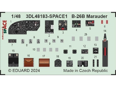 B-26B Marauder SPACE 1/48 - ICM - zdjęcie 2