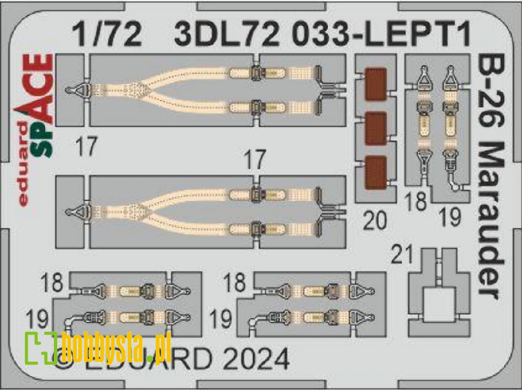 B-26 Marauder SPACE 1/72 - EDUARD - zdjęcie 1 B-26 Marauder SPACE 1/72 - EDUARD - zdjęcie 1