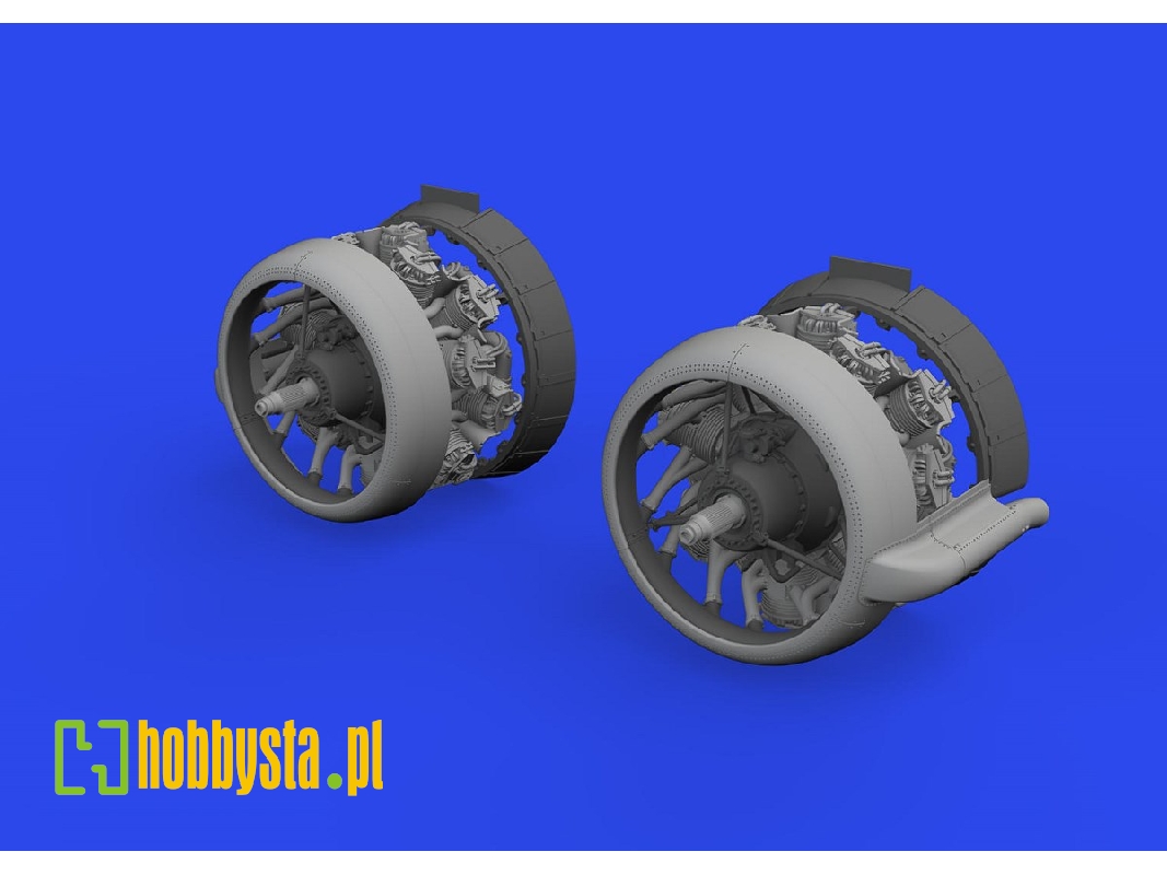 Beaufort Mk. I engines PRINT 1/48 - ICM - zdjęcie 1 Beaufort Mk. I engines PRINT 1/48 - ICM - zdjęcie 1