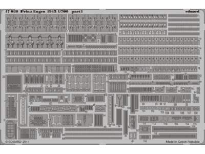  Prinz Eugen 1945 1/700 - Trumpeter - blaszki - zdjęcie 1