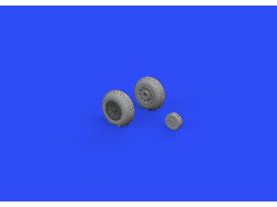P-51B/ C wheels block tread 1/48 - EDUARD - zdjęcie 3