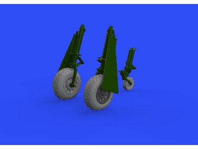 P-51B/ C wheels block tread 1/48 - EDUARD - zdjęcie 5