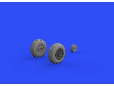 P-51B/ C wheels block tread 1/48 - EDUARD - zdjęcie 6