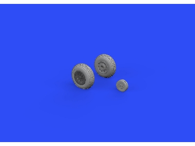 P-51B/ C wheels block tread 1/48 - EDUARD - zdjęcie 7