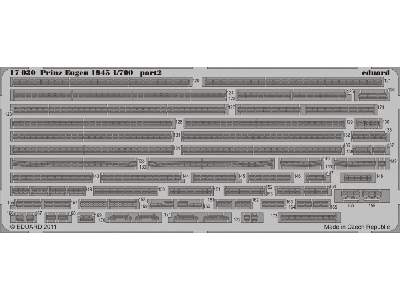  Prinz Eugen 1945 1/700 - Trumpeter - blaszki - zdjęcie 3