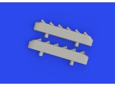 P-51D exhaust stacks w/  fairing PRINT 1/72 - EDUARD - zdjęcie 5