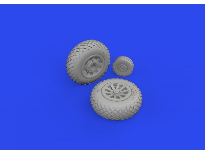 P-51D wheels diamond tread 1/72 - EDUARD - zdjęcie 2