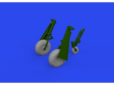 P-51D wheels oval tread 1/72 - EDUARD - zdjęcie 1